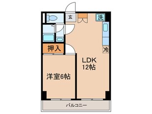 花こう第一ビルの物件間取画像